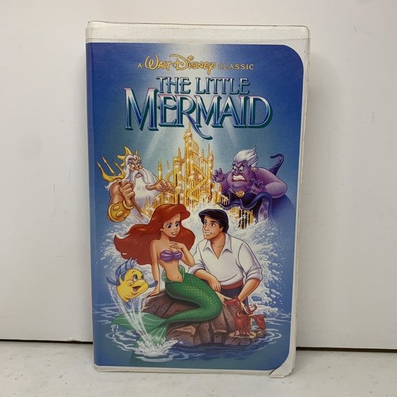 Disney‎ The Little Mermaid (VHS, 1989, Black Diamond Edition) - Picture 1 of 9